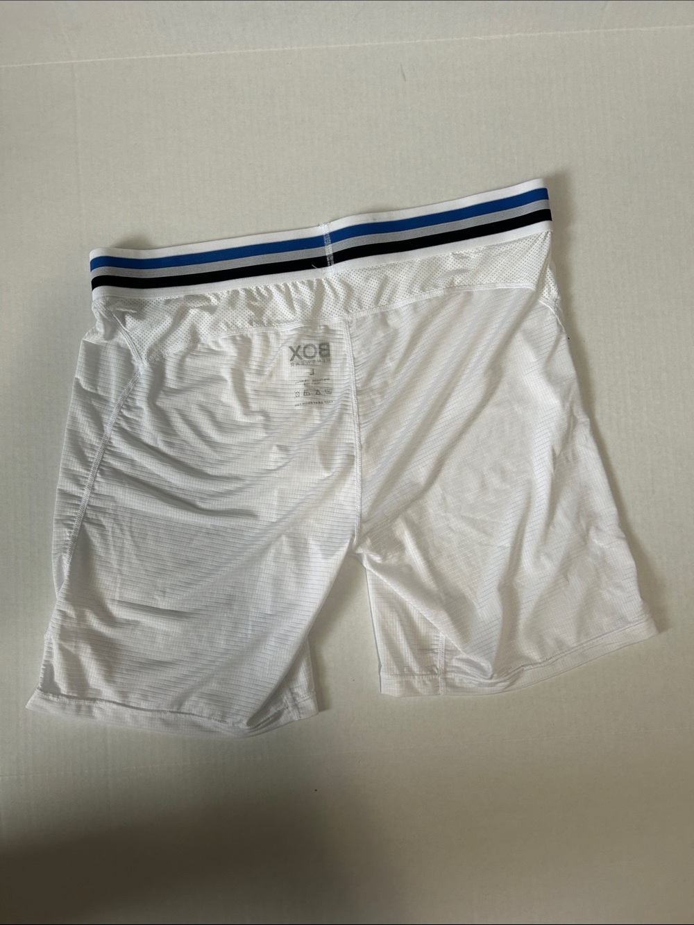 BOXMENSWEAR White Men's Performance Boxer Briefs - Supportive Long-Leg Style - Picture 3 of 3
